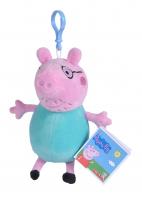 Peppa Pig plyšový prívesok na batoh, DP18, 4 druhy